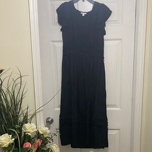 J. Jill Black Maxi Dress